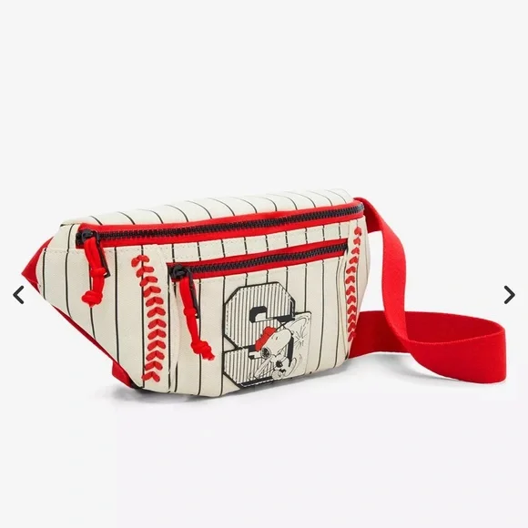 Peanuts Snoopy Baseball Striped Belt Bag - BoxLunch
Exclusive - Picture 2 of 6